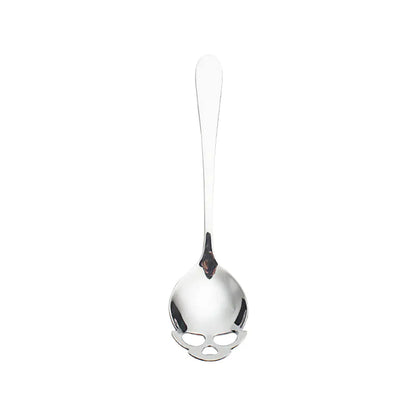 Stainless Steel Skull Spoon Set