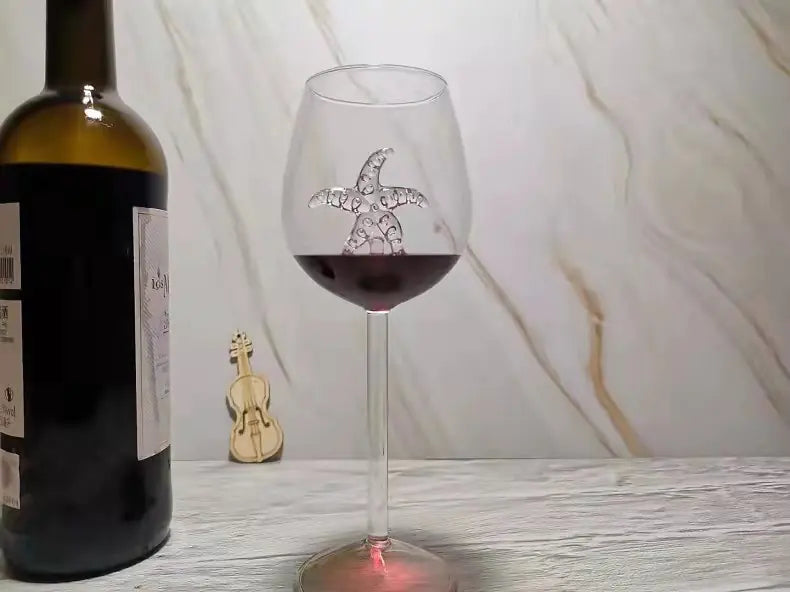 Oceanic Art Wine Glass