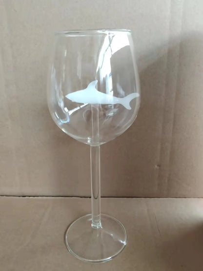 Oceanic Art Wine Glass