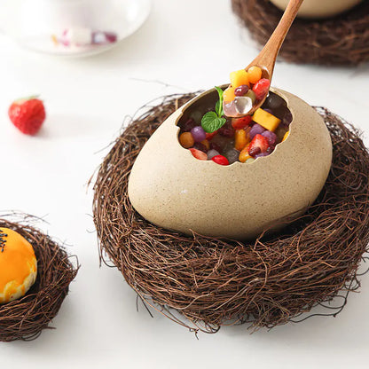 Artistic Eggshell Ceramic Vase