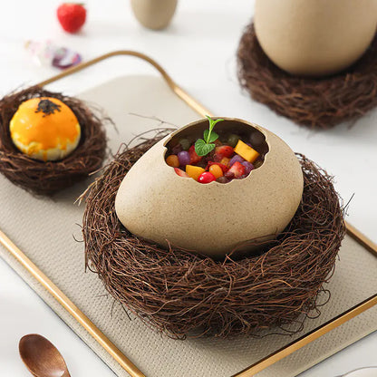 Artistic Eggshell Ceramic Vase