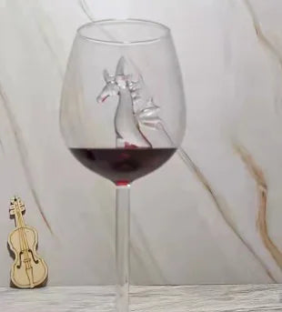 Oceanic Art Wine Glass