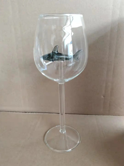 Oceanic Art Wine Glass