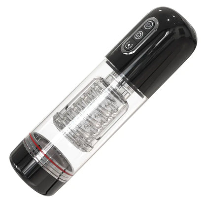 "Automatic Stretching Rotating Male Masturbation Cup"