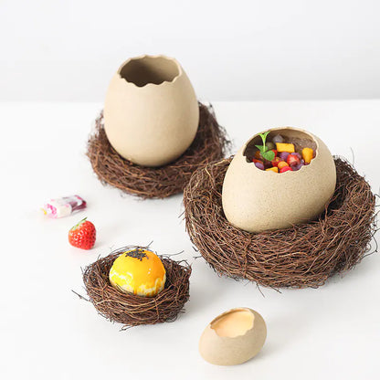 Artistic Eggshell Ceramic Vase