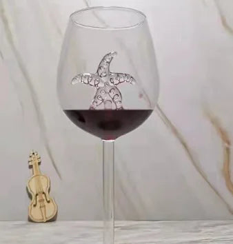 Oceanic Art Wine Glass