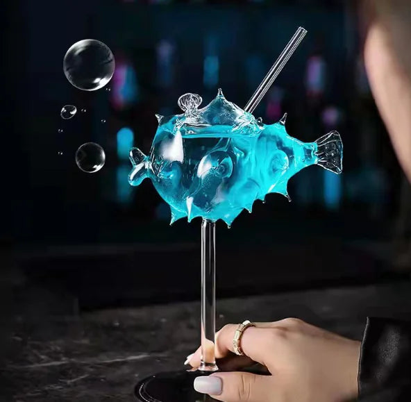 Oceanic Art Wine Glass
