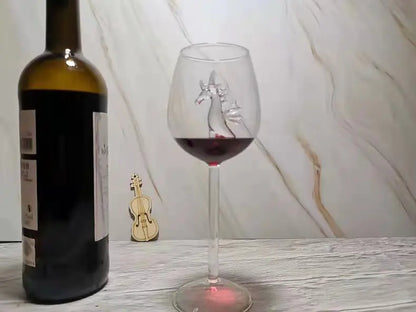 Oceanic Art Wine Glass