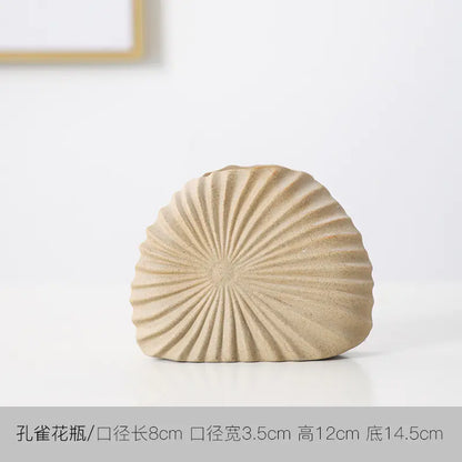 Artistic Eggshell Ceramic Vase