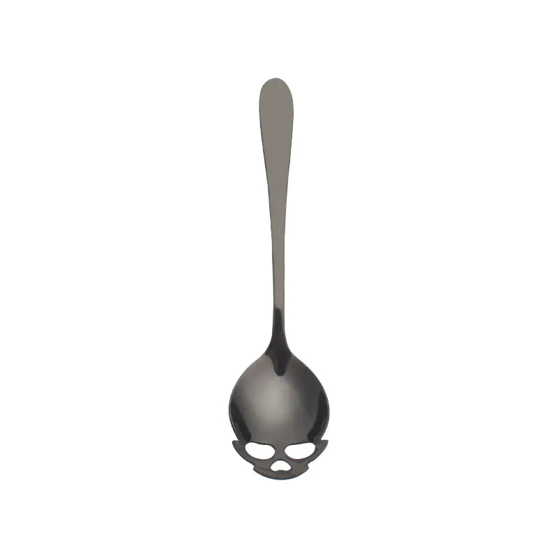 Stainless Steel Skull Spoon Set